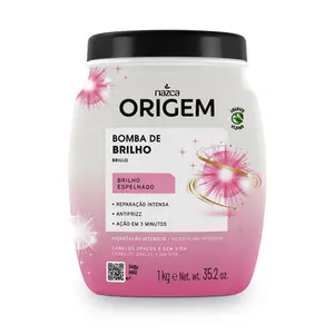 Creme De Tratamento Origem Bomba de Brilho 1kg