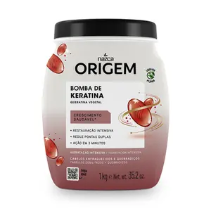 Creme De Hidratação Origem Bomba de Queratina 1kg