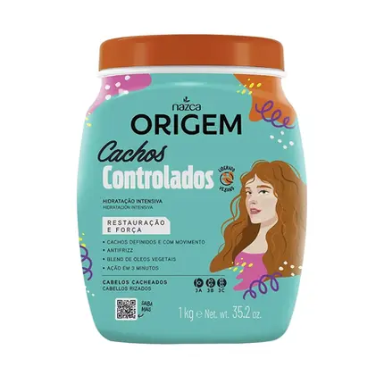 Creme de Tratamento Origem Cachos Controlados 1kg