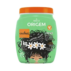 Creme De Tratamento Origem 2 Em 1 Cachos 1kg