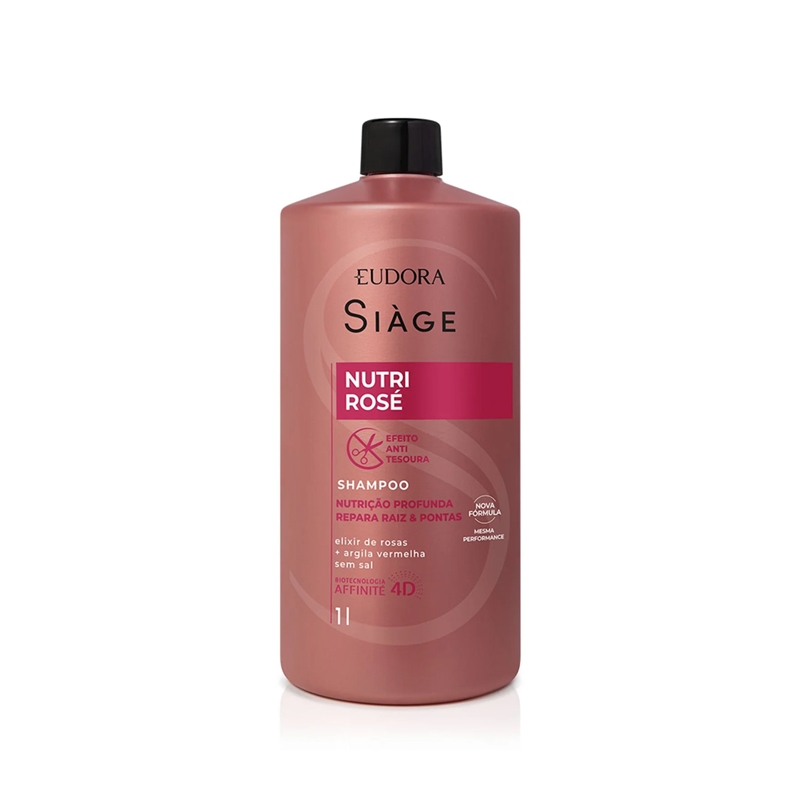 Shampoo Eudora Siage Nutri Rose L Farm Cias Unipre O