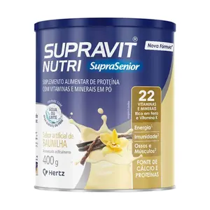 Suplemento Alimentar Supravit Nutri Suprasenior Baunilha 400g