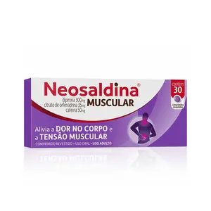 Neosaldina Muscular Max 300mg 30 Comprimidos