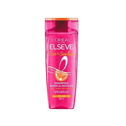 Shampoo Elseve Liso dos Sonhos com 400ml