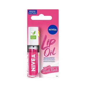 Lip Oil Nivea Brilho Nutritivo Pink Rock 5,5ml