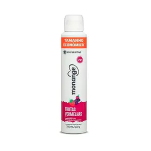 Desodorante Monange Frutas Vermelhas Feminino Aerosol 200ml