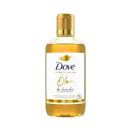 Sabonete Líquido Dove Óleo de Banho Glicerinado 240ml