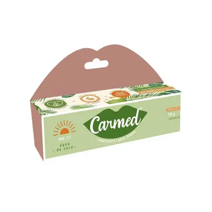 Hidratante Labial Carmed Sabor Água de Coco 10g
