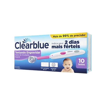 Clearblue Plus Teste De Ovula O Digital Unidades Farm Cias