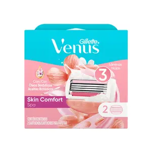 Carga Para Aparelho De Depilar Venus 3 Spa com 2 Unidades