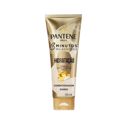 Condicionador Pantene 3 Minutos Milagrosos Hidratação Com 170ml