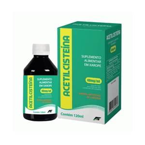 Acetilcisteina Xarope Adulto 40mg 120ml Genérico EMS - Pense Farma