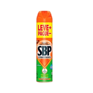 Multi-Inseticida SBP Óleo de Eucalipto Aerosol 450ml Grátis 150ml