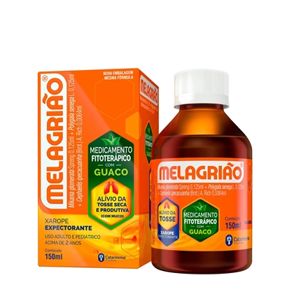 Xarope Expectorante Melagrião com Guaco 150ml