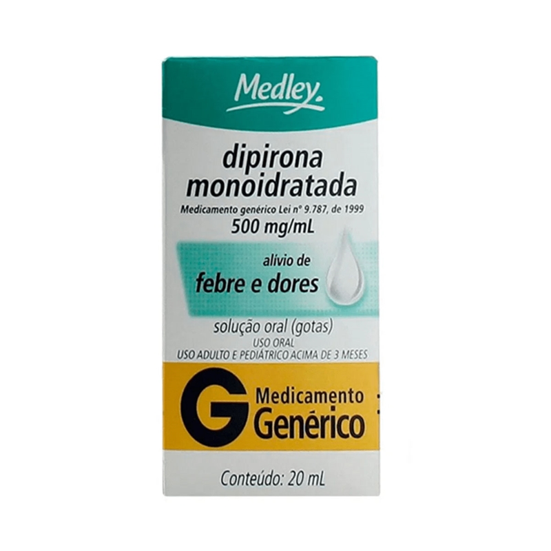 Quantas Gotas De Dipirona Equivale A 1g