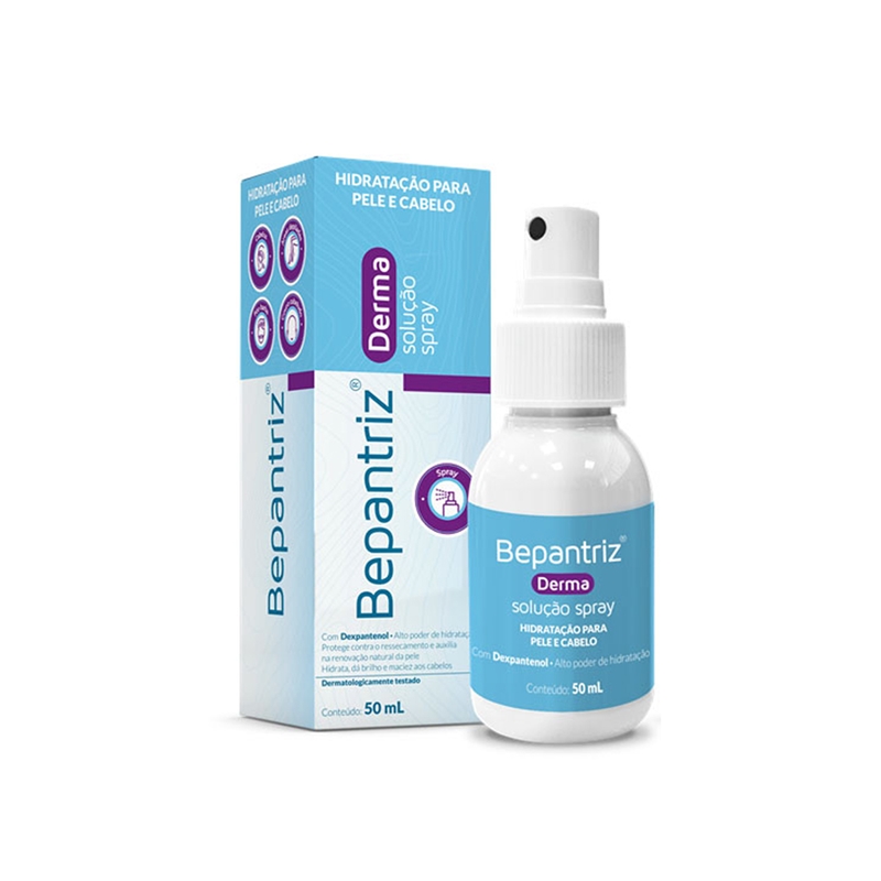 Solução Regeneradora Bepantriz Derma Spray Com 50ml - Farmácias Unipreço