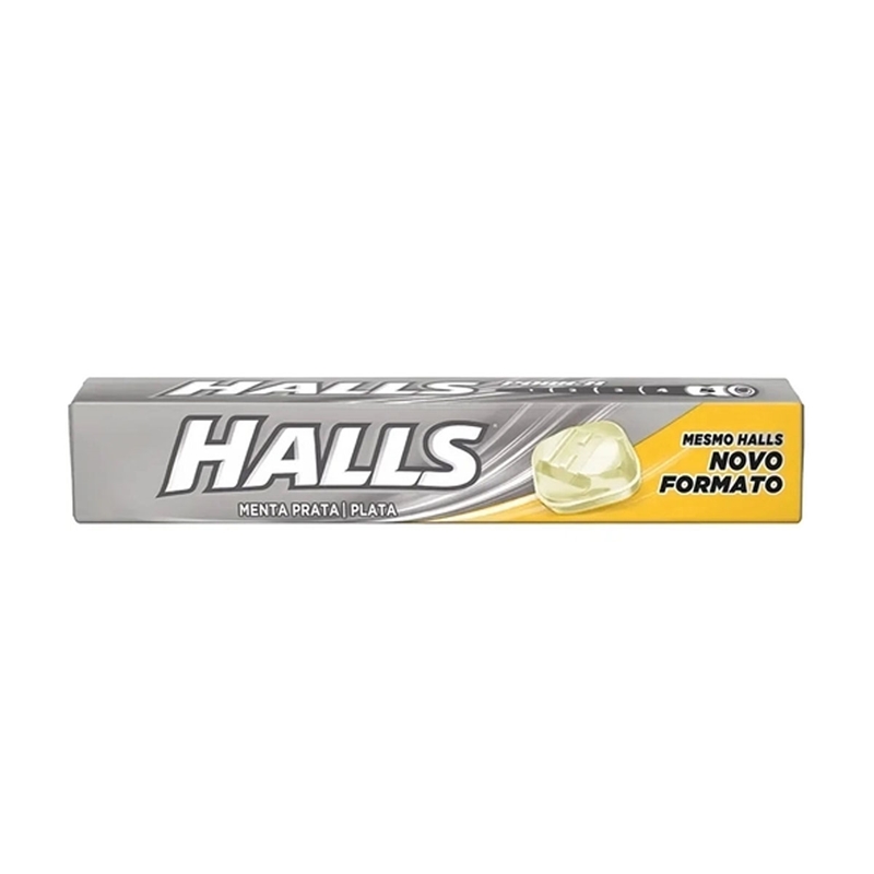 BALA HALLS MENTA PRATA 28G