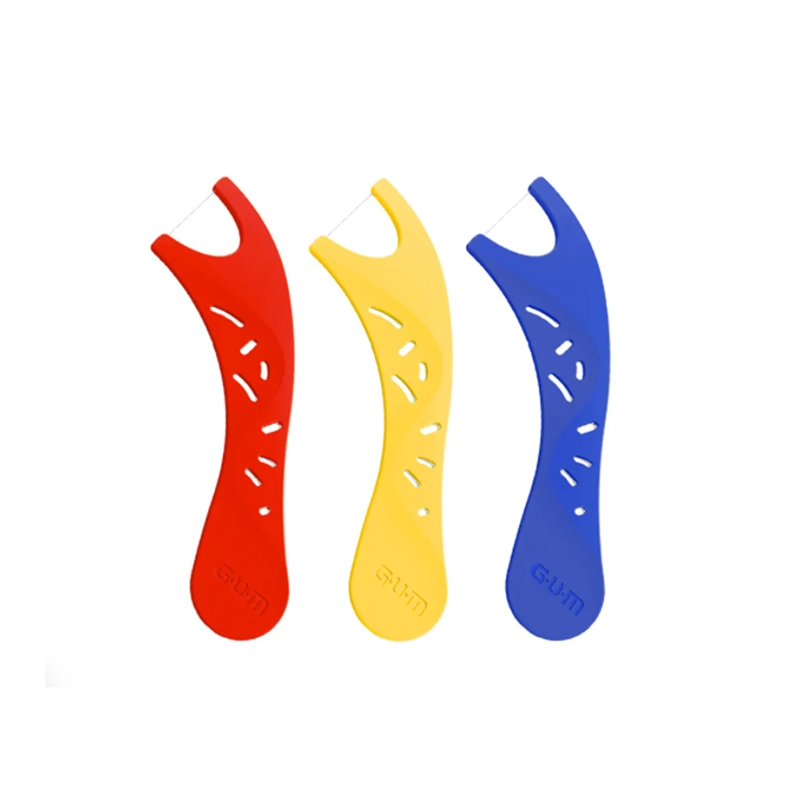 Fio Dental Infantil GUM Flosser Patrulha Canina com 40 Unidades