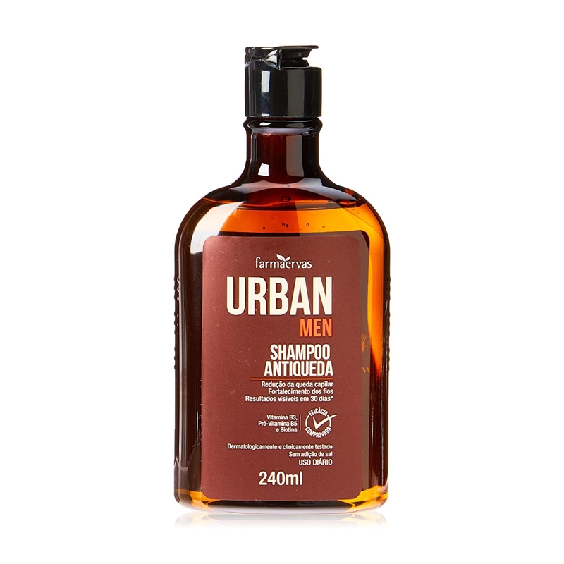 SHAMPOO URBAN MEN ANTIQUEDA 240ML
