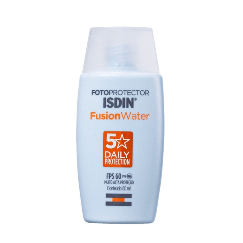 Protetor Solar Facial Isdin Fusion Water Oil Control FPS60 50ml